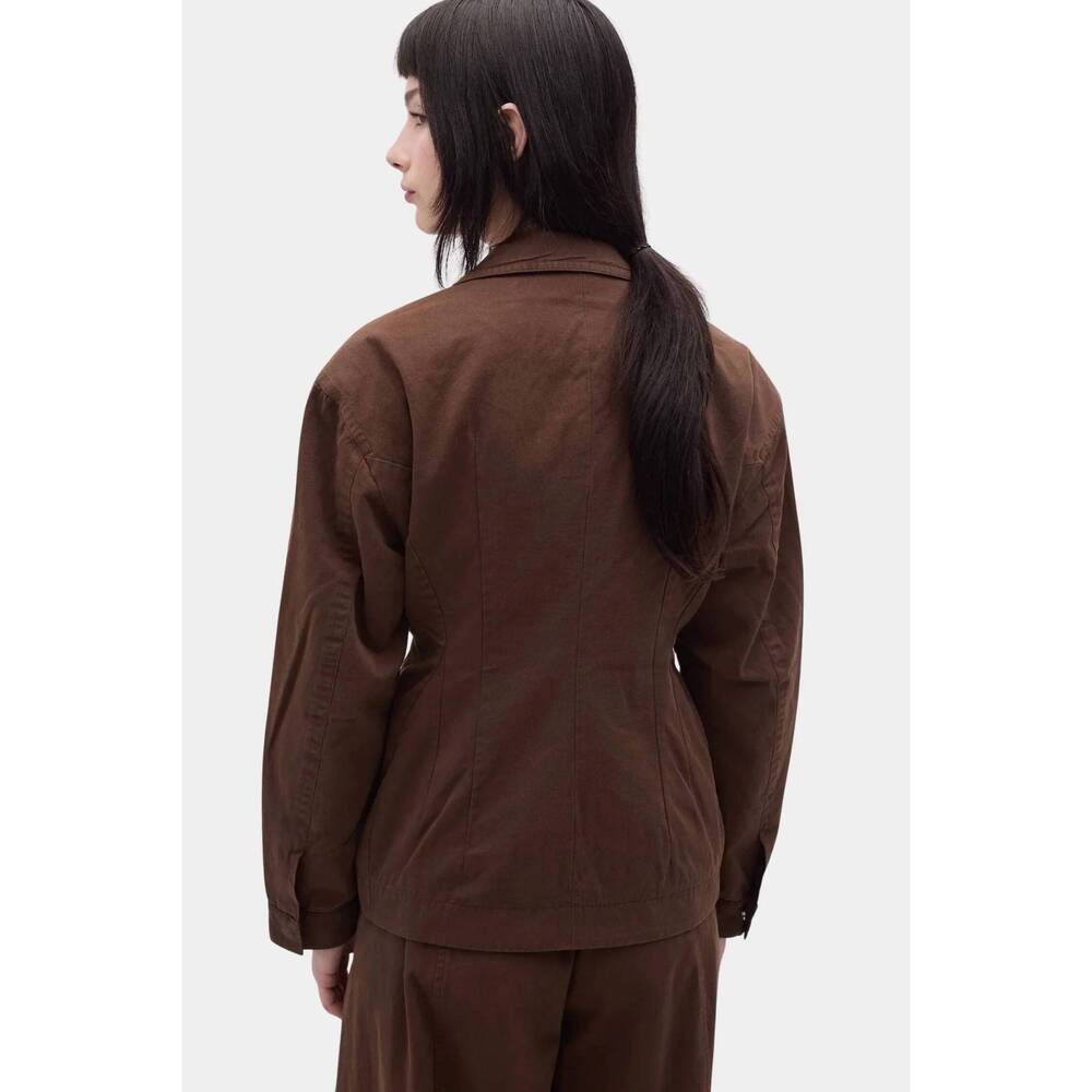 NEW RITA ROW minos jacket in brown - Picture 6 of 7